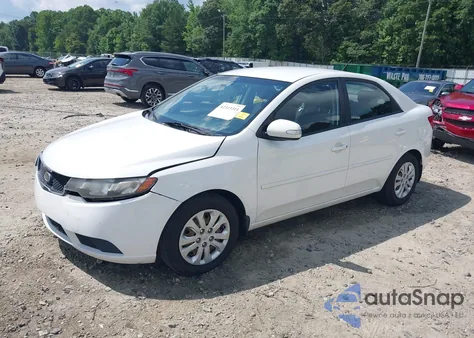 2010 Kia Forte Ex from USA, damaged, VIN KNAFU4A22A5843575